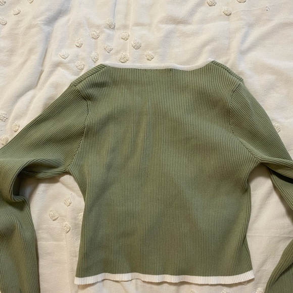 Button up cardigan sweater shirt - Picture 4 of 4